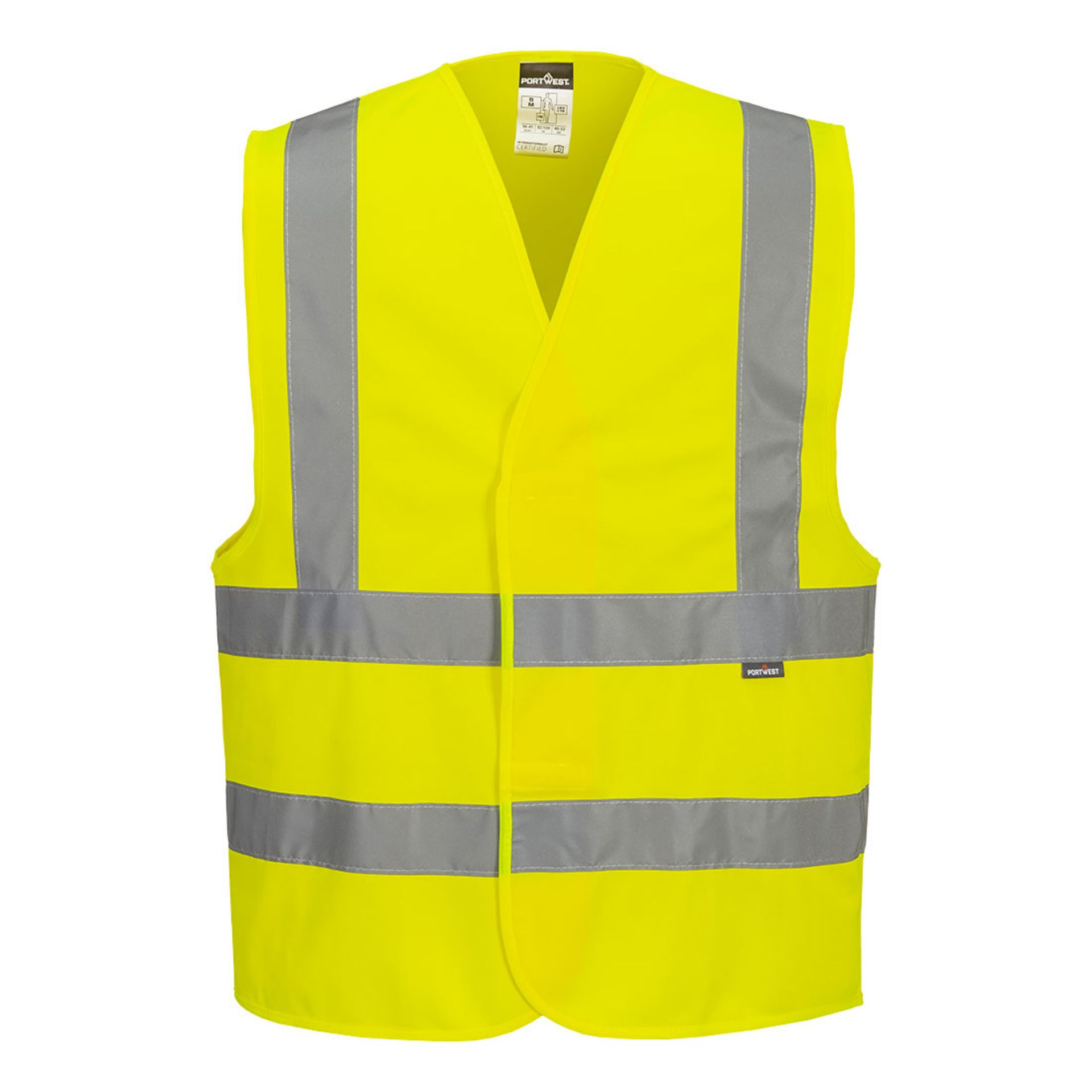 Picture of Portwest C470 Hi-Vis Two Band and Brace Vest