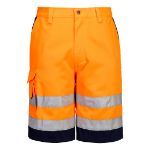 Picture of Portwest E043 Hi-Vis Polycotton Shorts