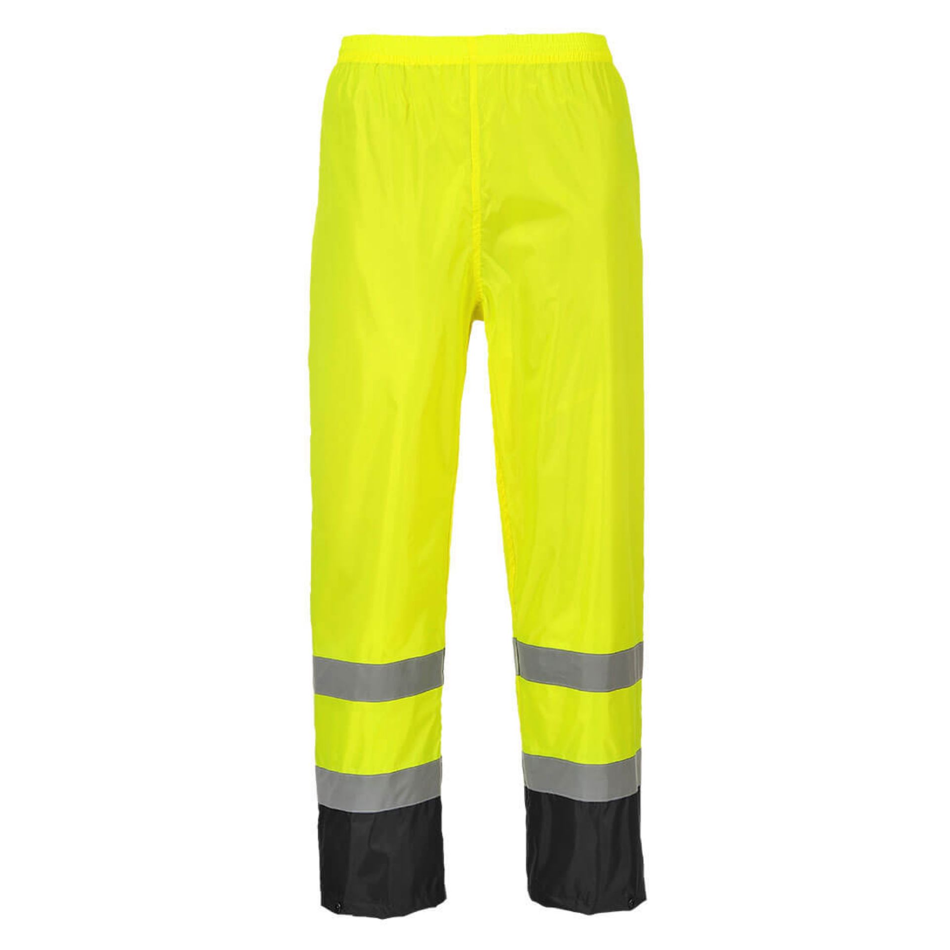 Picture of Portwest H444 Hi-Vis Classic Contrast Rain Pants