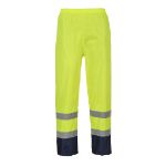 Picture of Portwest H444 Hi-Vis Classic Contrast Rain Pants