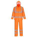 Picture of Portwest H448 Hi-Vis Packaway Rainsuit