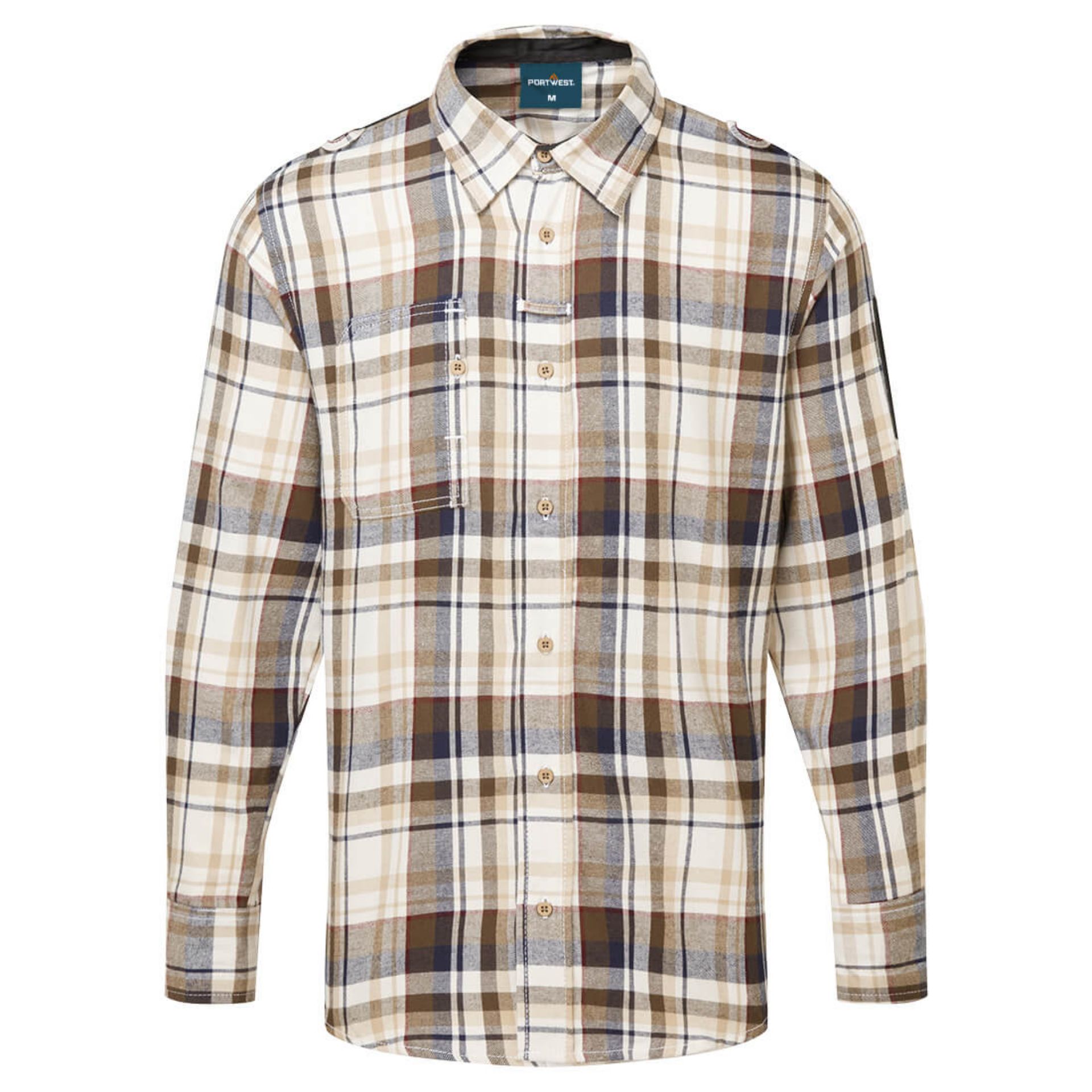Picture of Portwest KX370 KX3 Plaid Work Shirt