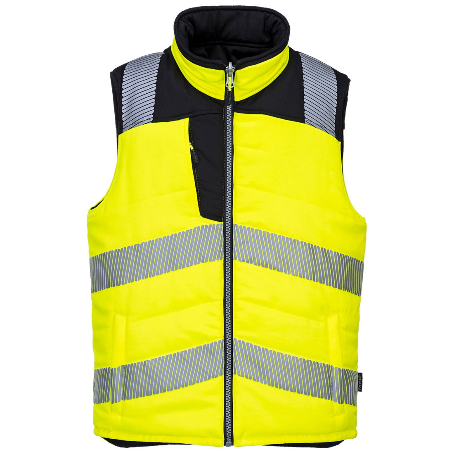Picture of Portwest PW374 PW3 Hi-Vis Reversible Bodywarmer Vest