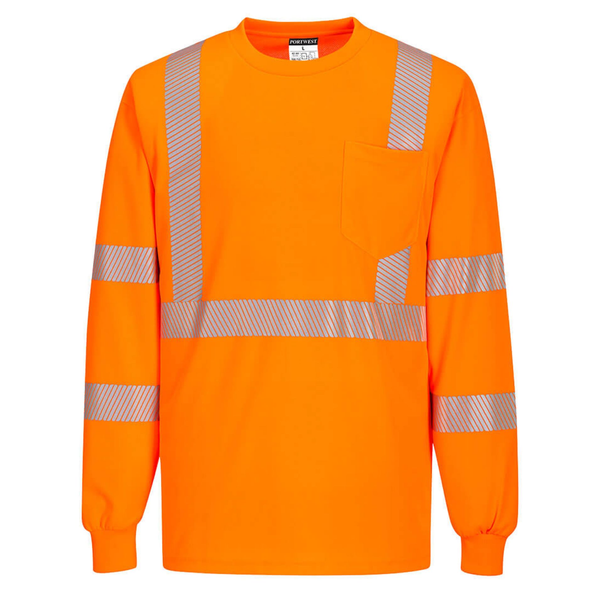 Picture of Portwest S195 Segmented Tape Long Sleeve T-shirt