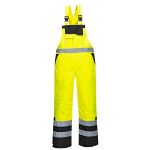 Picture of Portwest S489 Contrast Bib and Brace - Lined
