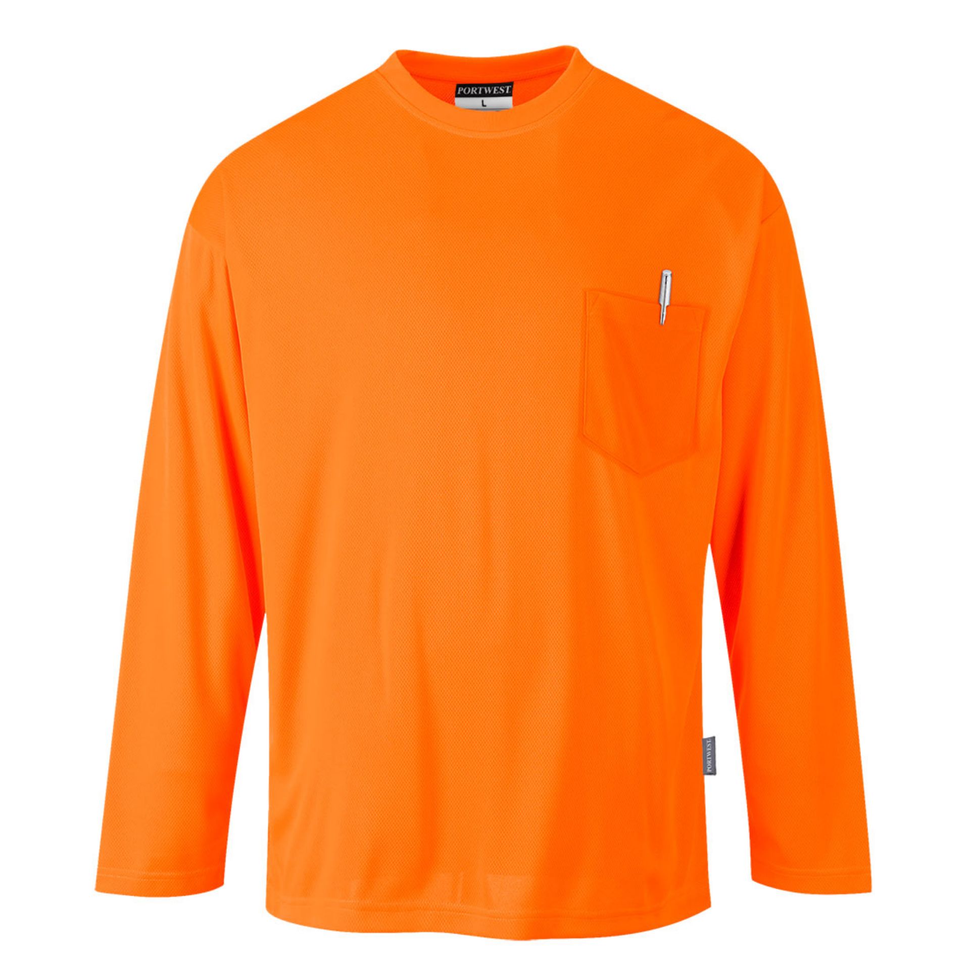 Picture of Portwest S579 Non ANSI Pocket Long Sleeve T-Shirt