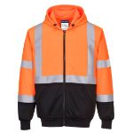 Picture of Portwest UB315 Hi-Vis Two-Tone Zipped Hoodie