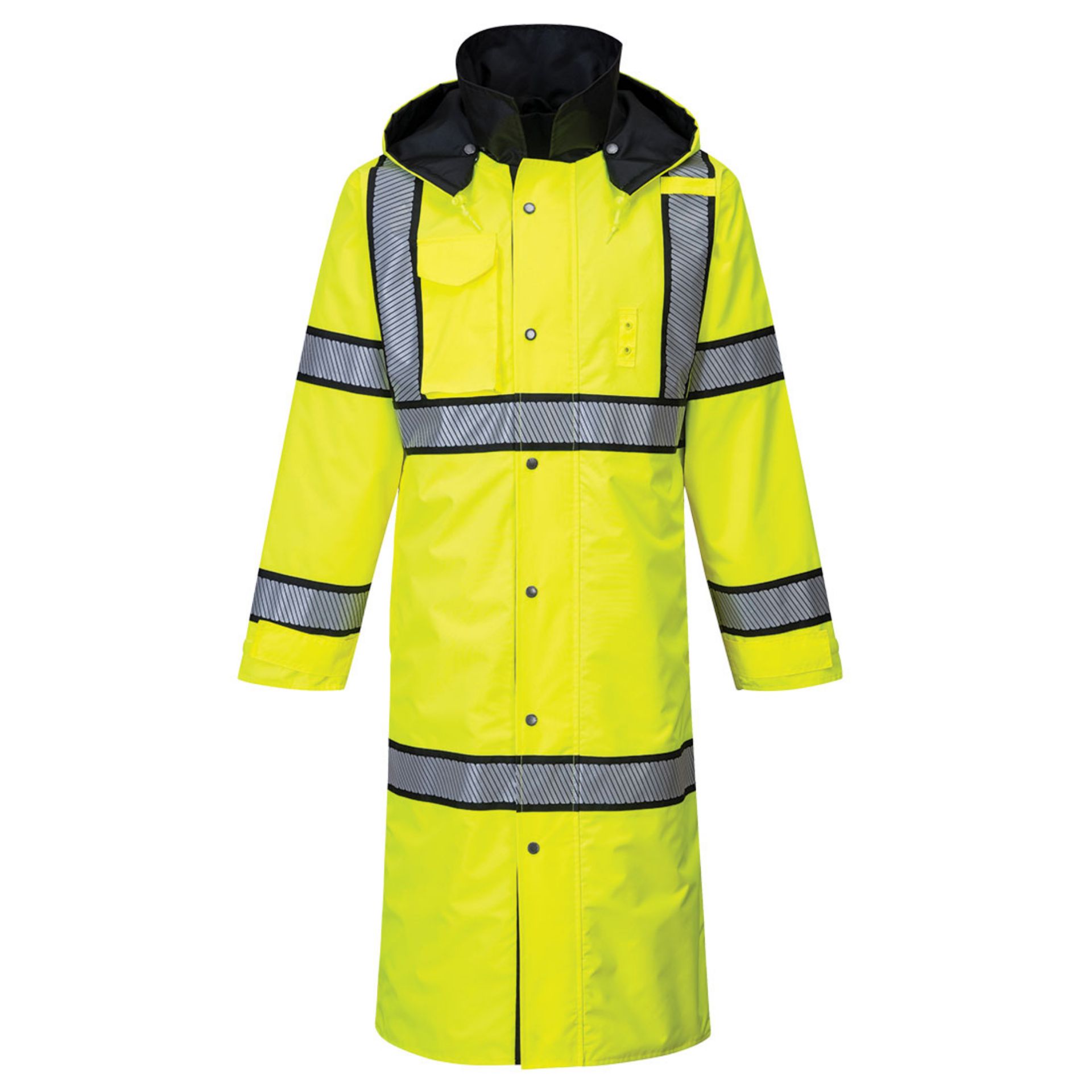 Picture of Portwest UH447 Hi-Vis Reversible Rain Coat 48