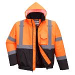 Picture of Portwest US363 Hi-Vis Two Tone Bomber Jacket
