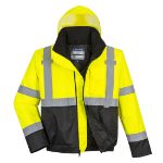 Picture of Portwest US363 Hi-Vis Two Tone Bomber Jacket