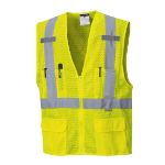 Picture of Portwest US370 Atlanta X Back Hi-Vis Vest