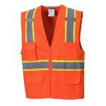 Picture of Portwest US372 Jackson Contrast Hi-Vis Vest