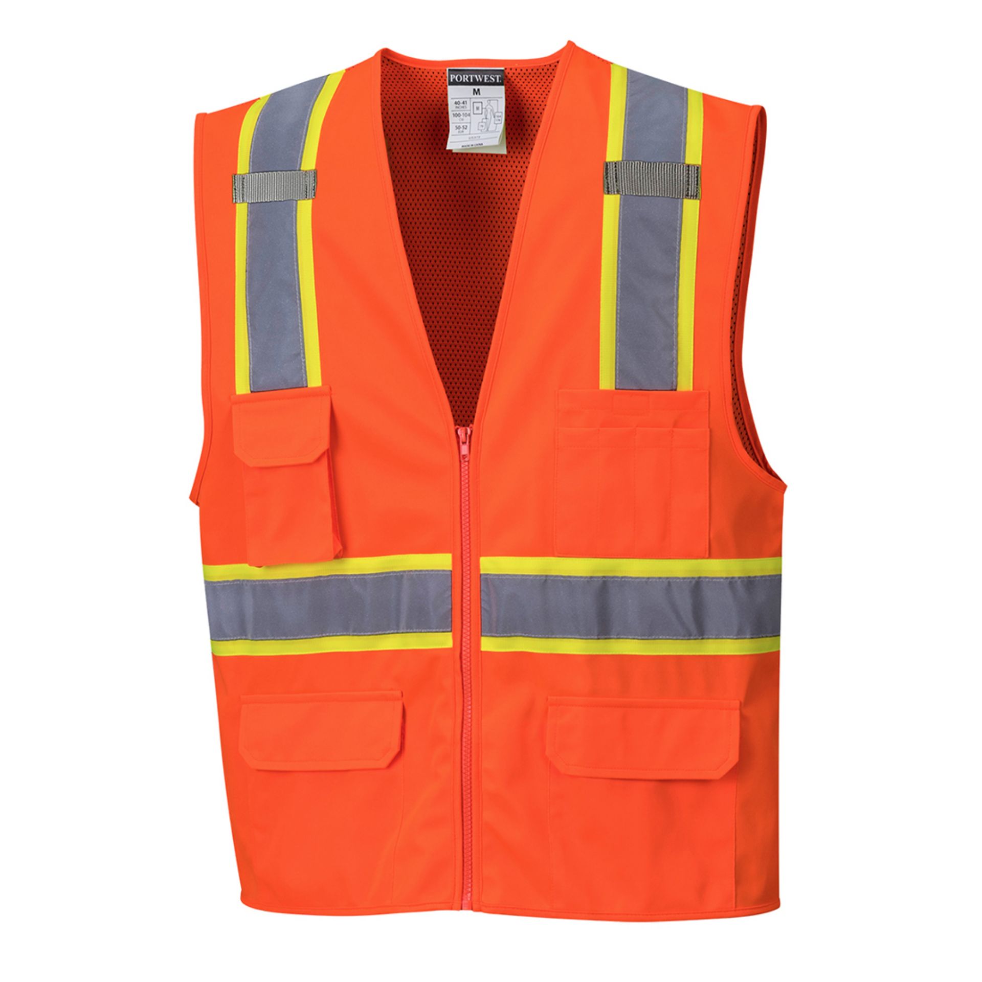 Picture of Portwest US372 Jackson Contrast Hi-Vis Vest