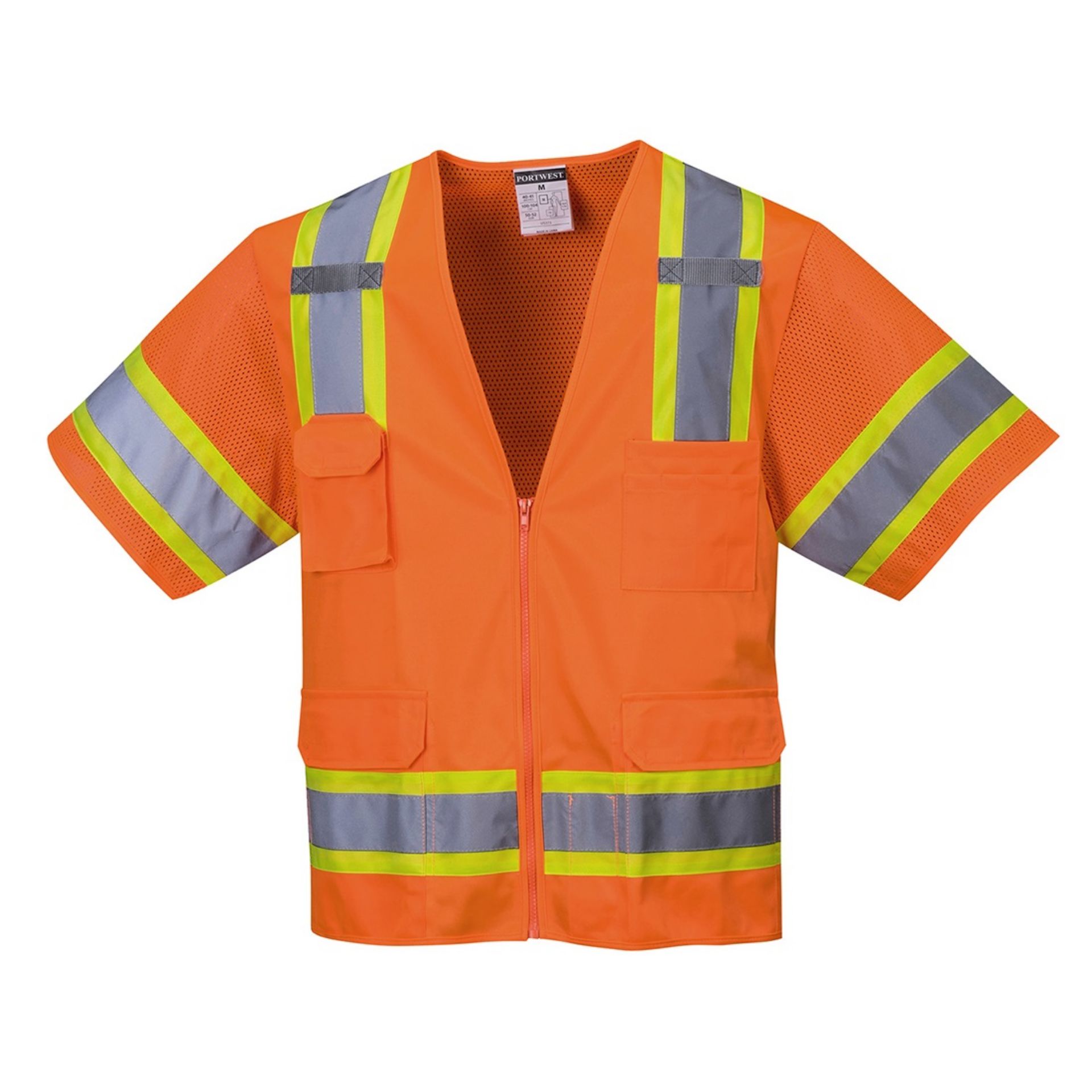 Picture of Portwest US373 Aurora Sleeved Hi-Vis Vest