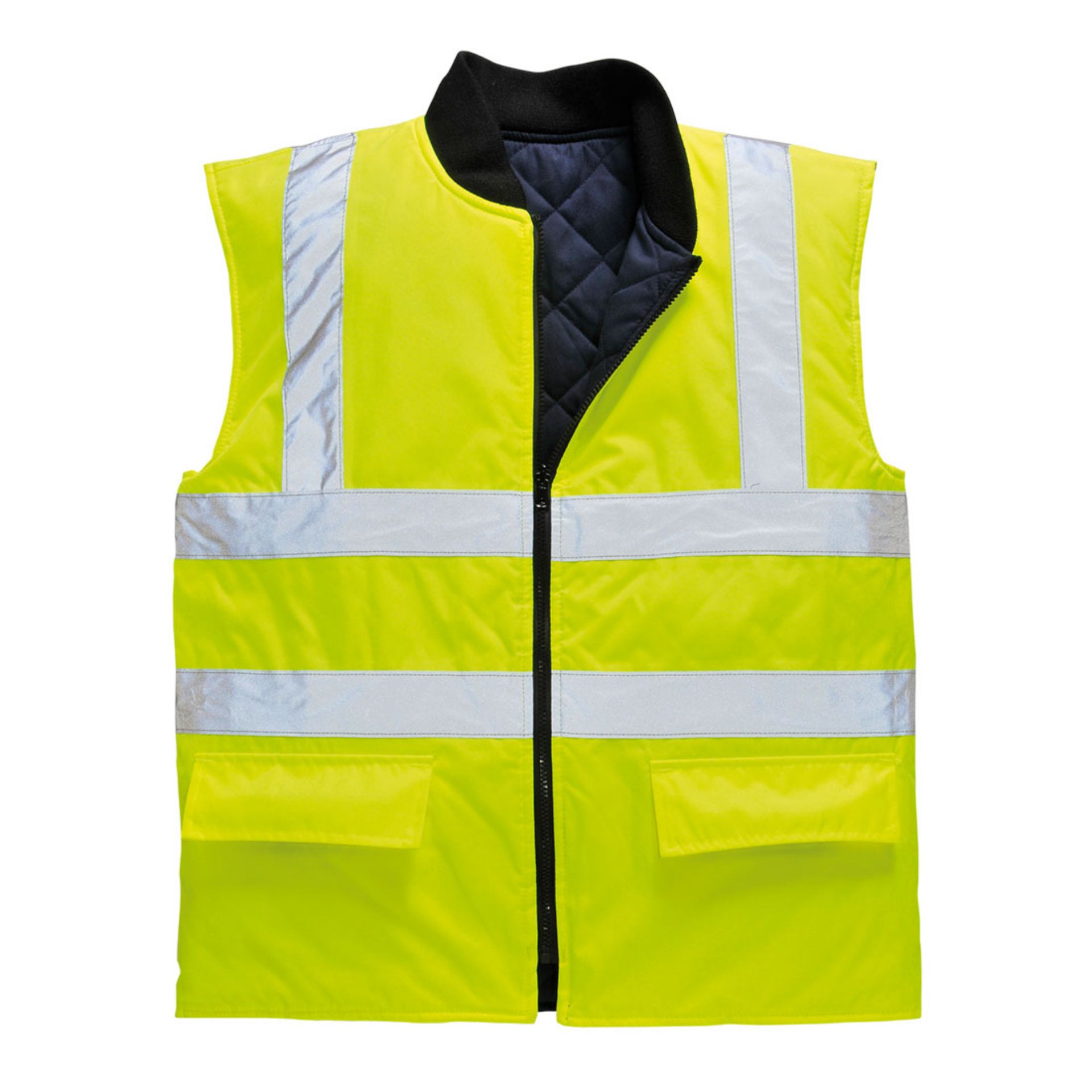 Picture of Portwest US469 Hi-Vis Reversible Bodywarmer Vest