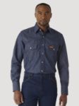 Picture of Wrangler FR12127 FR Flame Resistant Long Sleeve Twill Work Shirt