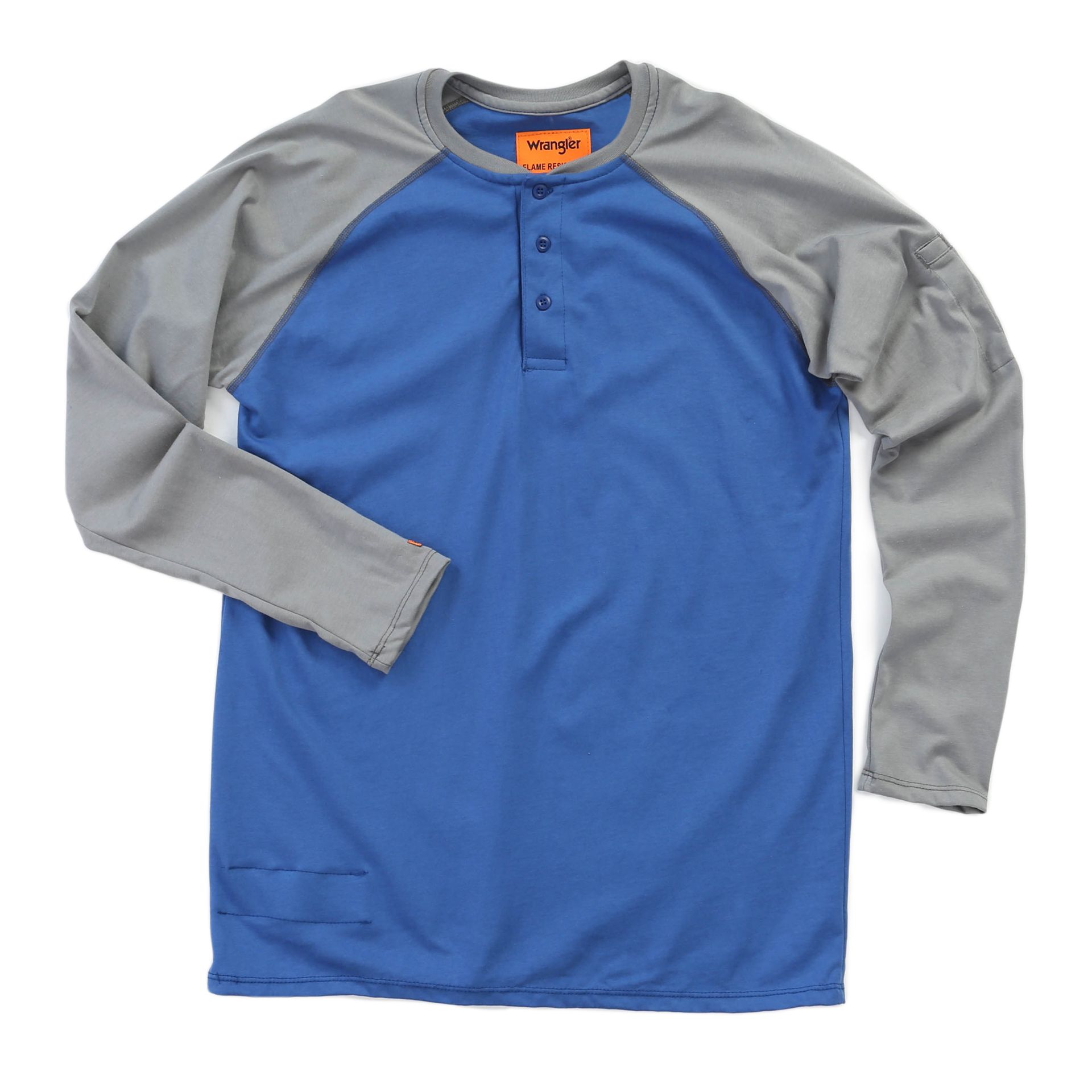 Picture of Wrangler FR161 FR Flame Resistant Knit Baseball Henley
