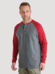 Picture of Wrangler FR161 FR Flame Resistant Knit Baseball Henley