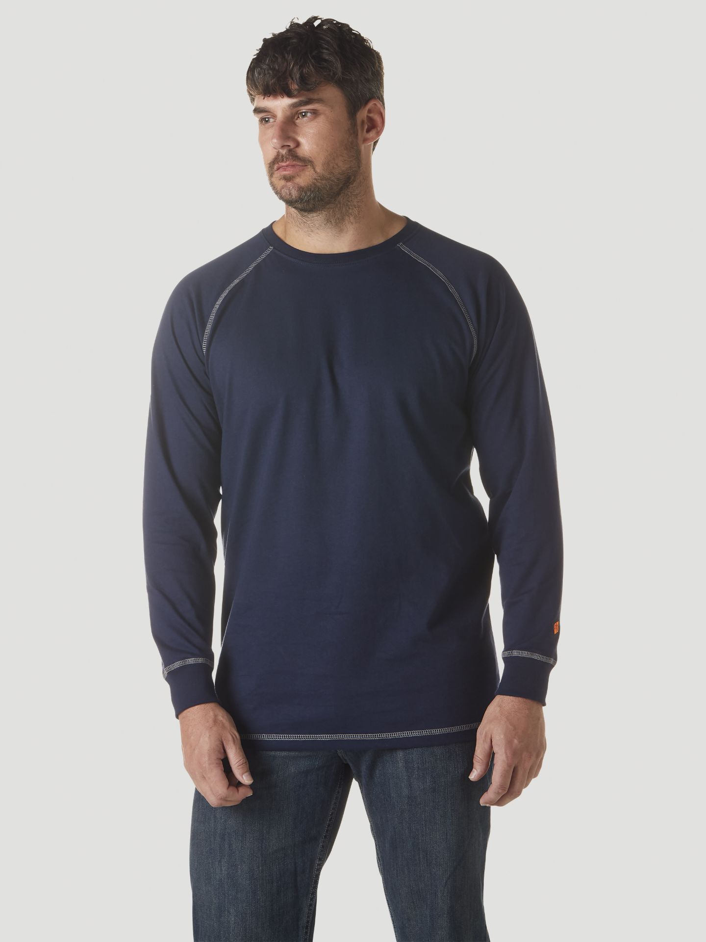 Picture of Wrangler FR182 FR Flame Resistant Long Sleeve Base Layer Tee