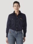 Picture of Wrangler FRLW03N FR Flame Resistant Long Sleeve Shirt