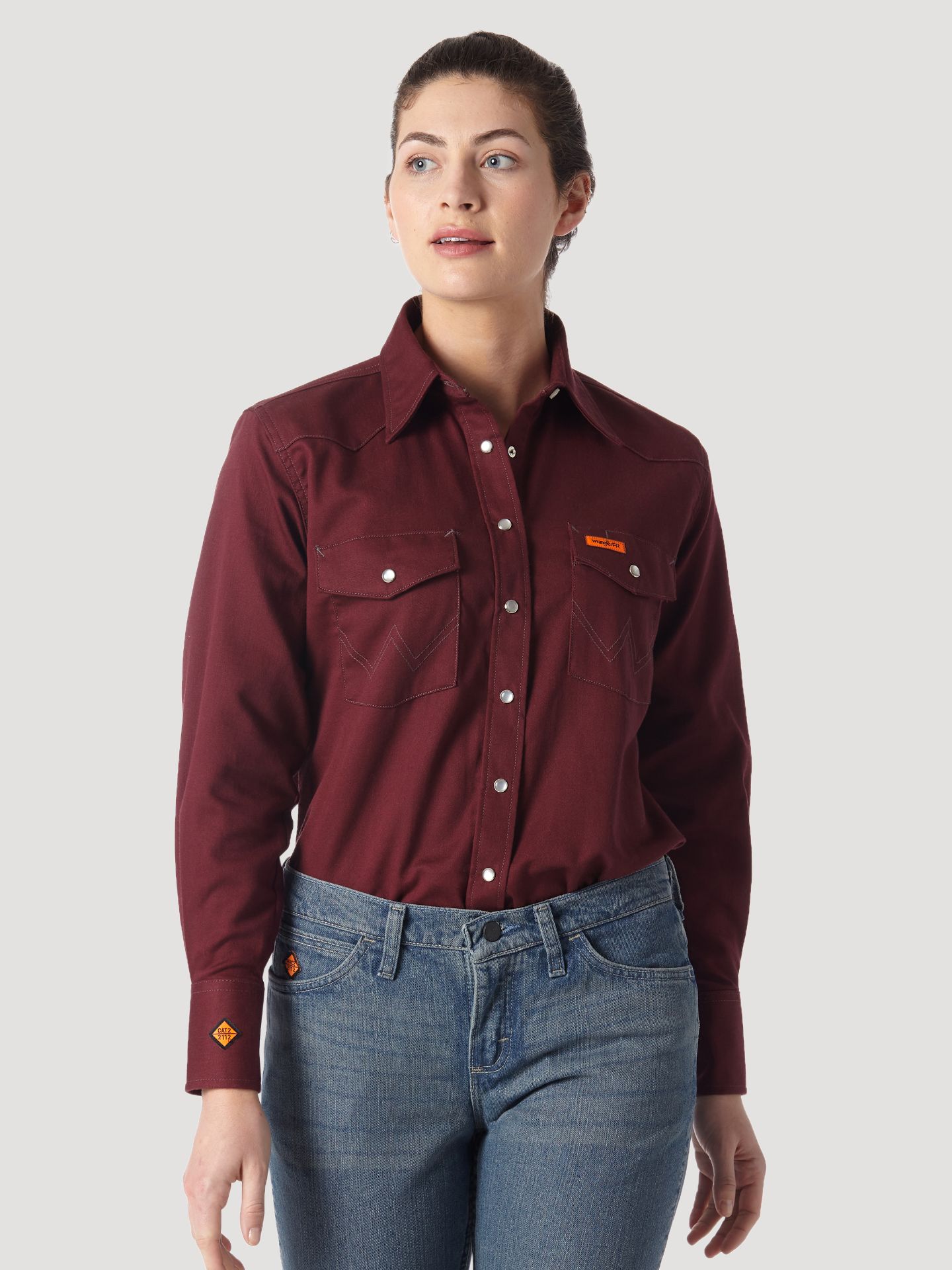Picture of Wrangler FRLW04R FR Flame Resistant Long Sleeve Shirt