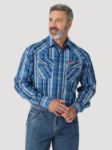 Picture of Wrangler 112319161 FR Western Snap Shirt