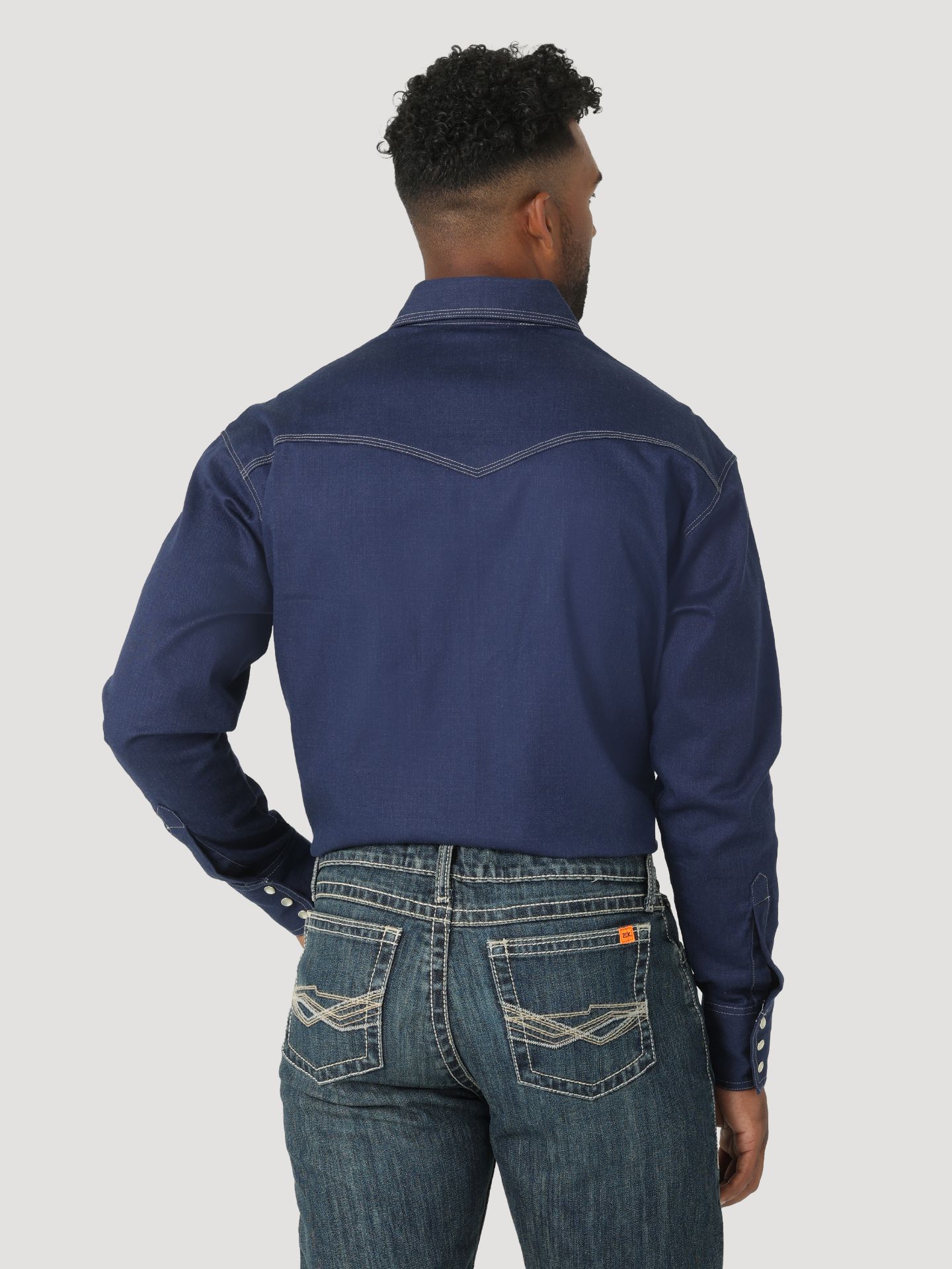 Picture of Wrangler 112319172 FR 20X Snap Fashion Shirt