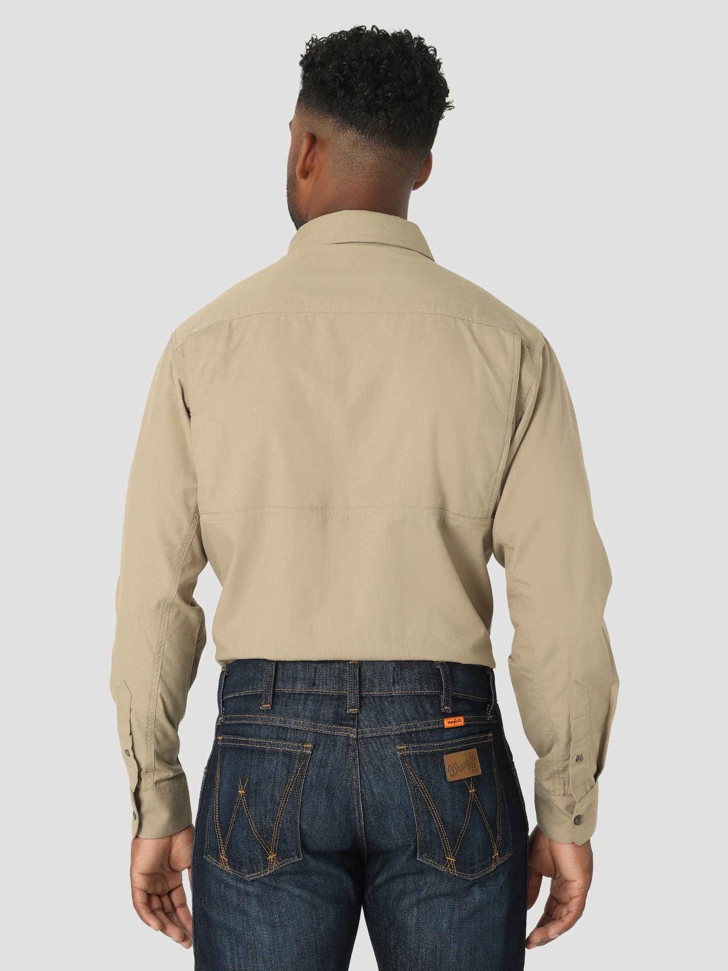 Picture of Wrangler 112319239 FR Vented Work Shirt