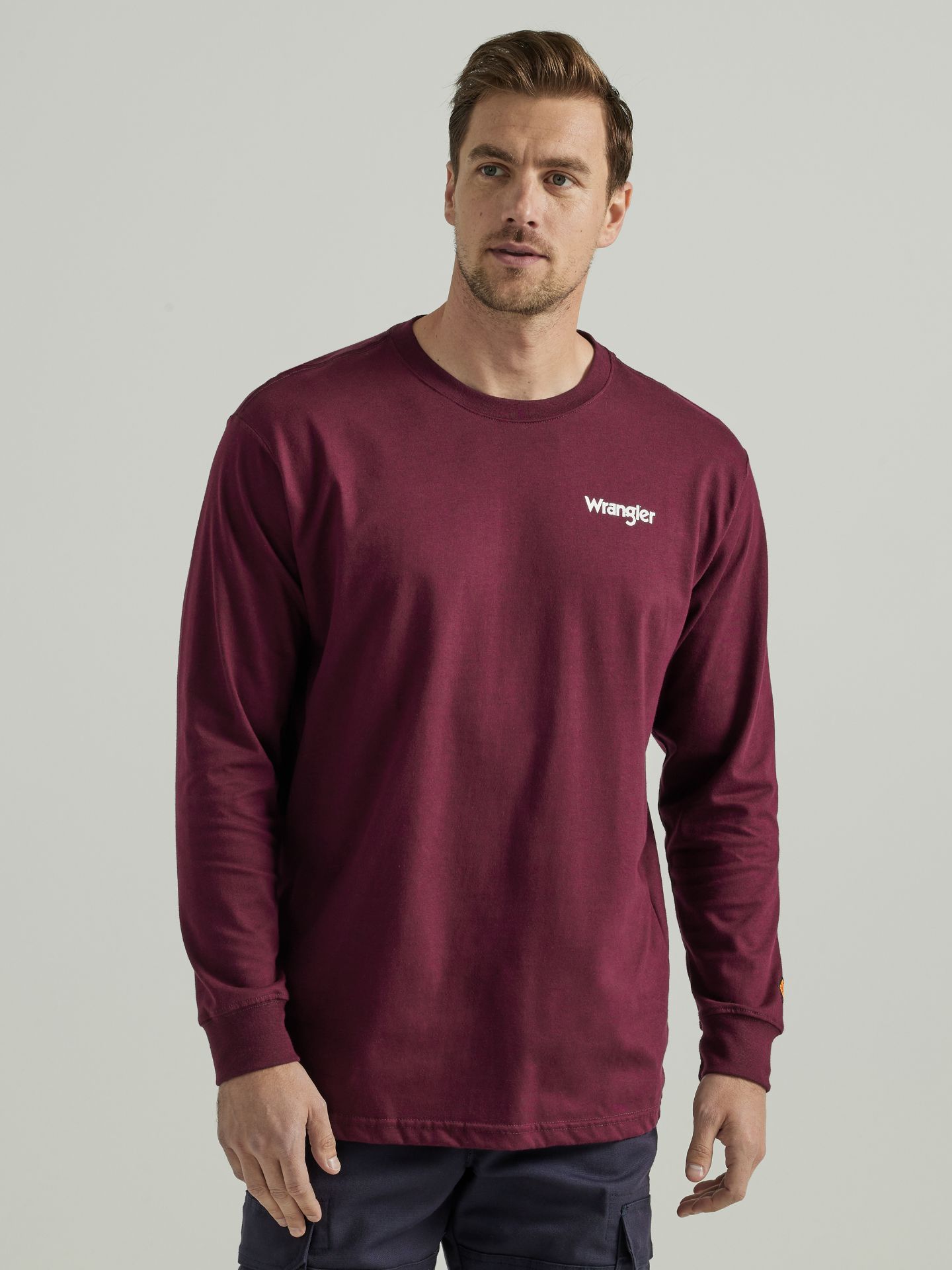 Picture of Wrangler 112335426 FR Flame Resistant Graphic Long Sleeve T-Shirt