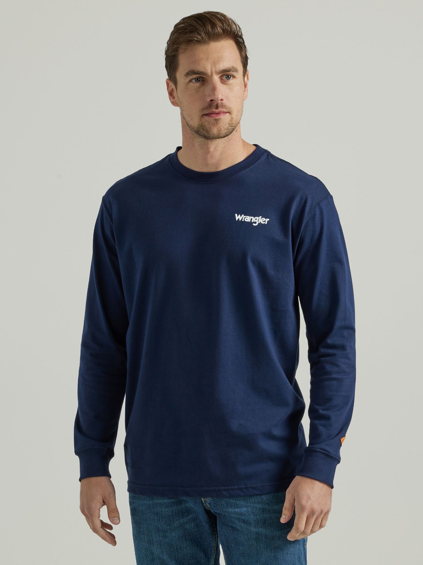 Picture of Wrangler 112335429 FR Flame Resistant Graphic Long Sleeve T-Shirt