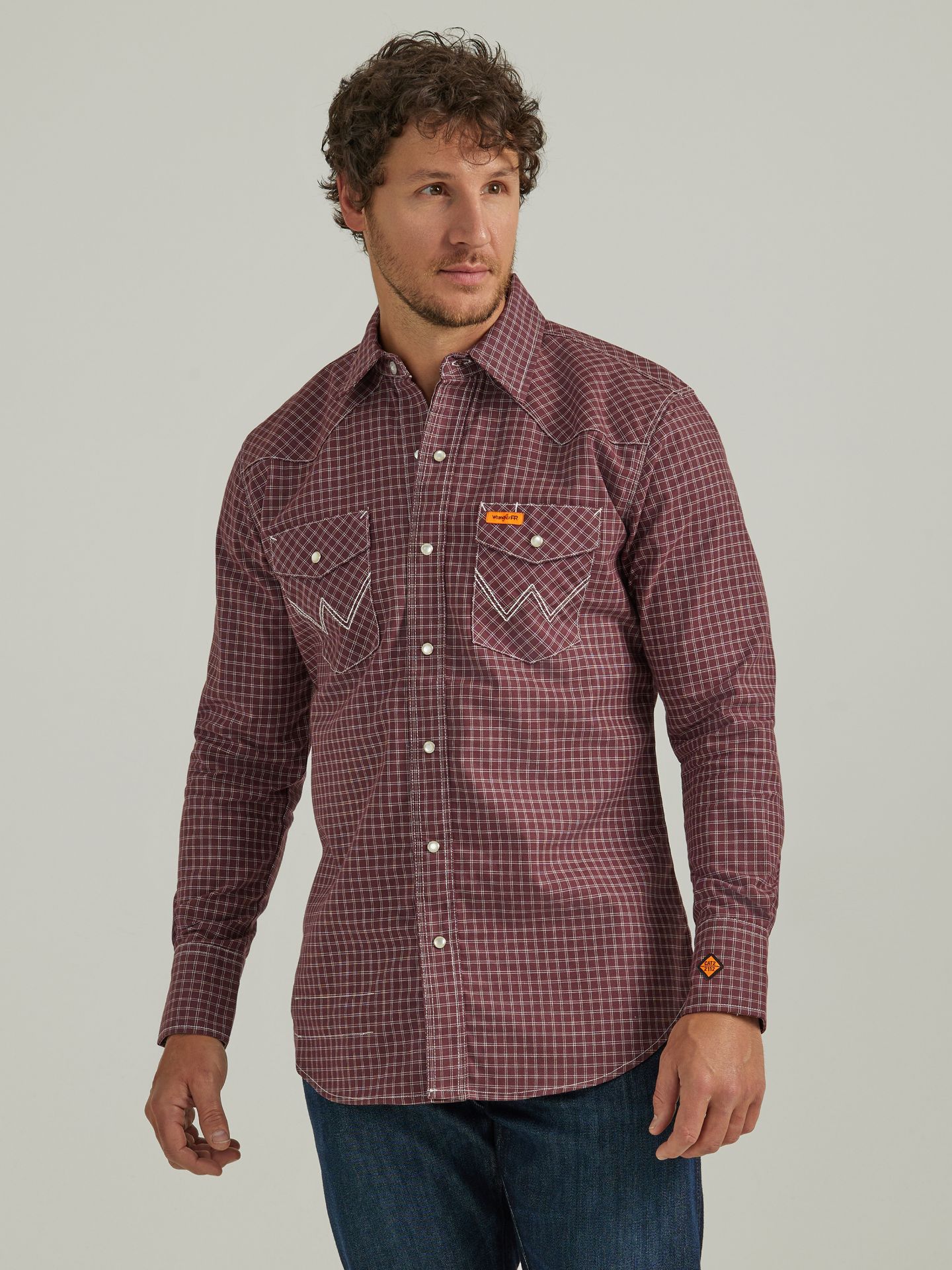 Picture of Wrangler 112337357 FR Flame Resistant Long Sleeve Work Shirt