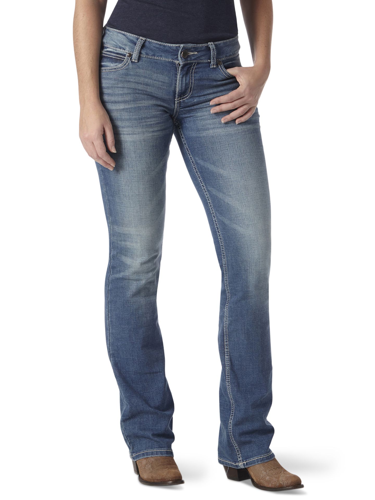 Picture of Wrangler 09MWZ Retro® Mae Jean - Mid Rise