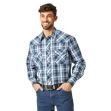 Picture of Wrangler 75204 Sport Western Snap Shirt - Long Sleeves (Regular Sizes)