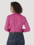 Picture of Wrangler LW1003K Pink Long Sleeve Solid Shirt