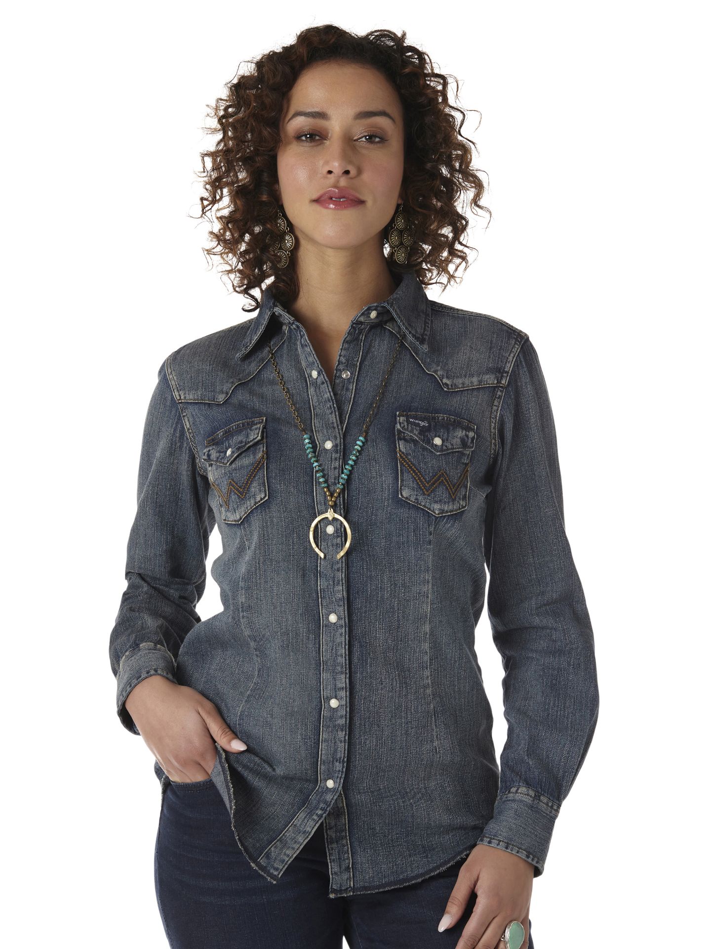 Picture of Wrangler LW3039D Western Fashion Top