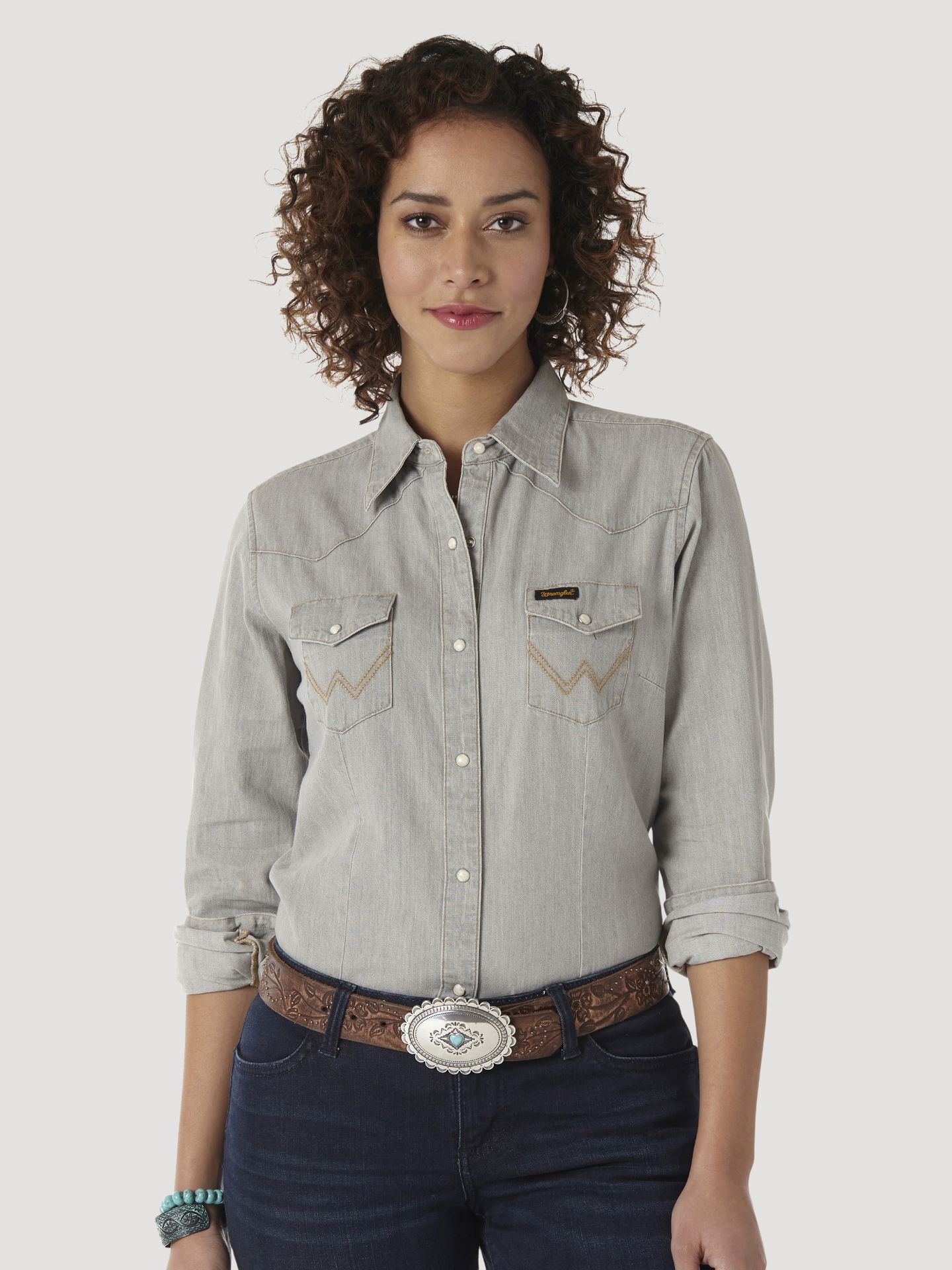 Picture of Wrangler LW3961D Western Fashion Top
