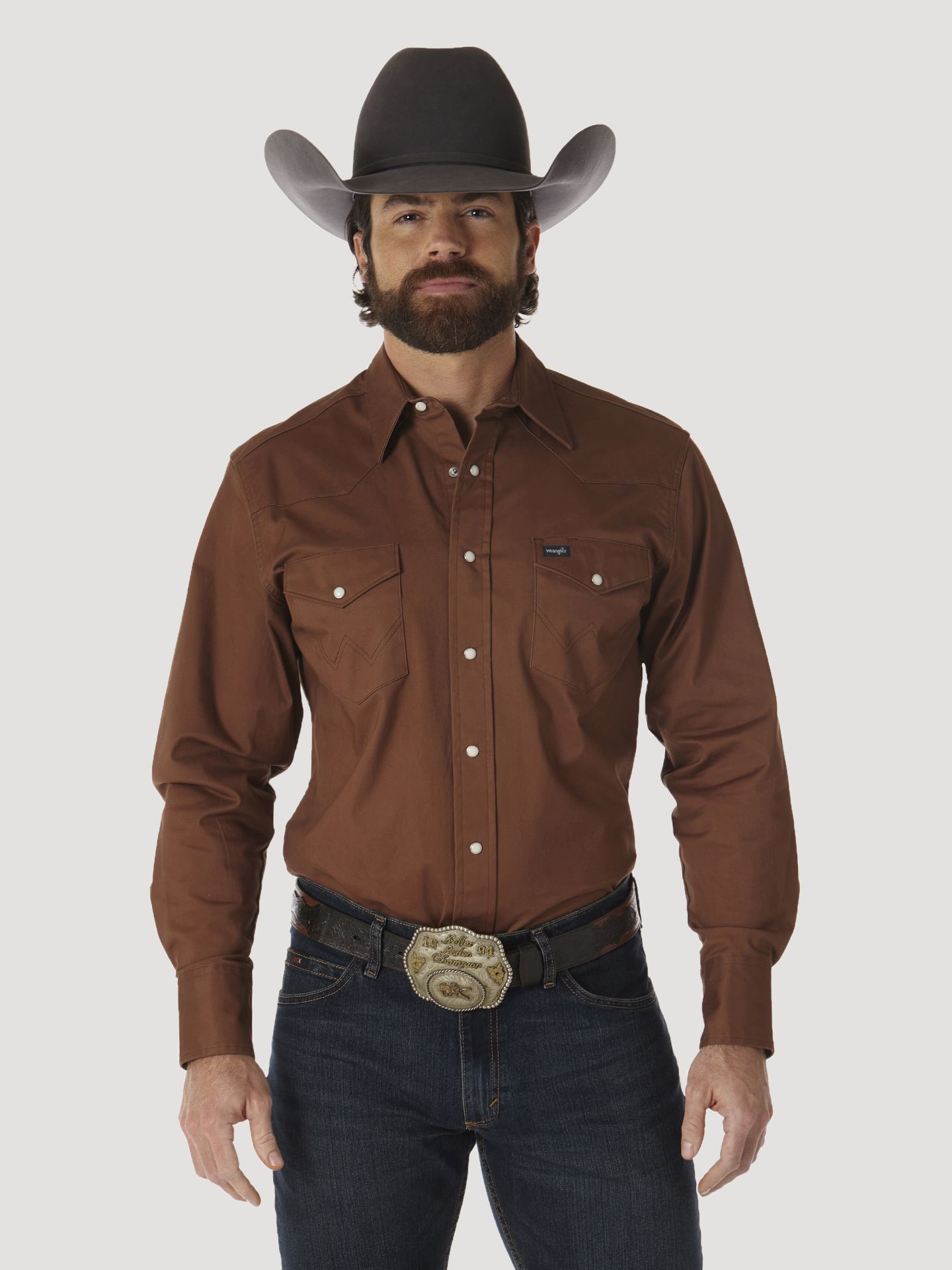 Picture of Wrangler MACW04E Advanced Comfort Workshirt