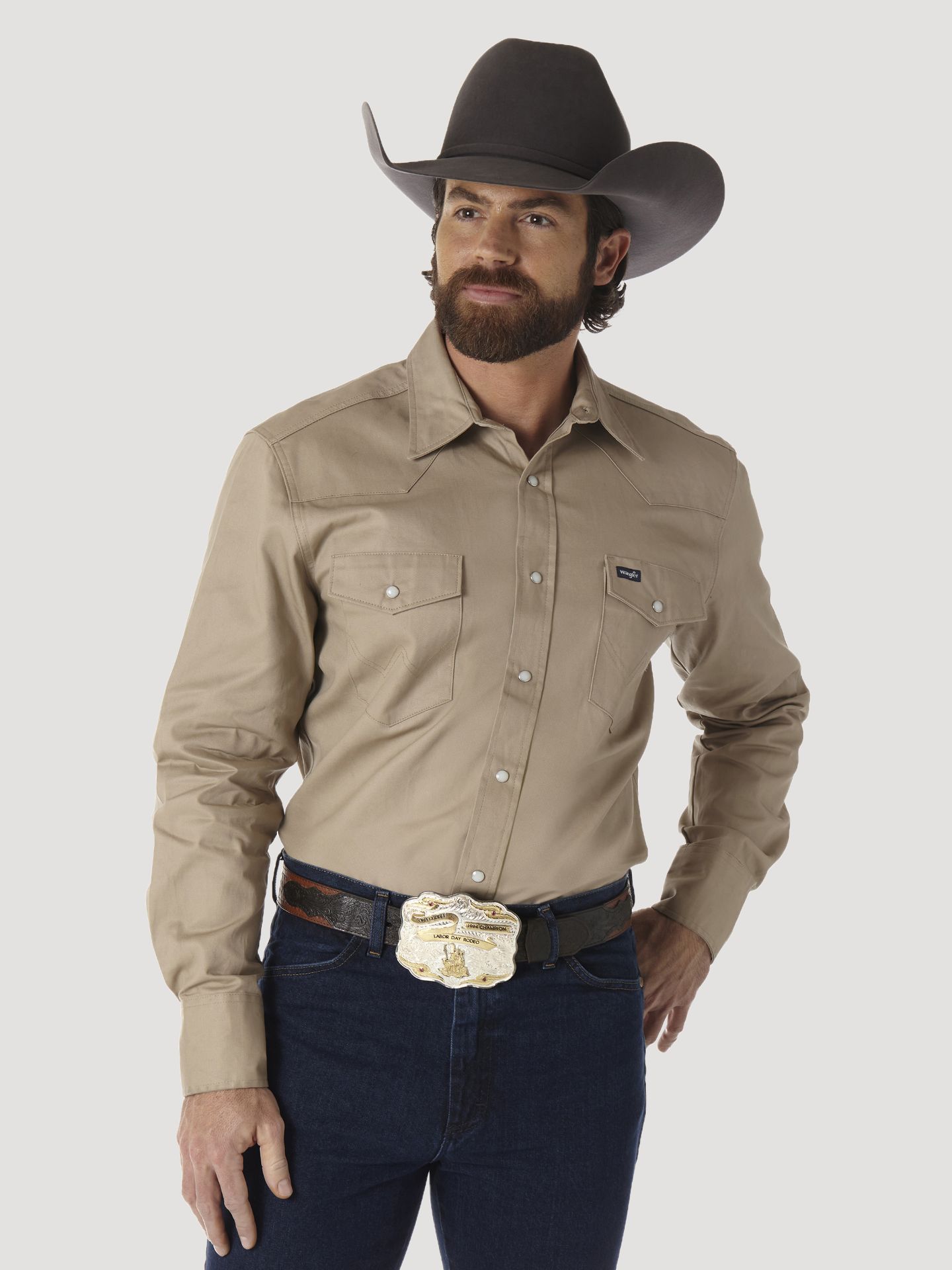 Picture of Wrangler MS70319 Mens Authentic Cowboy Cut® Work Shirt