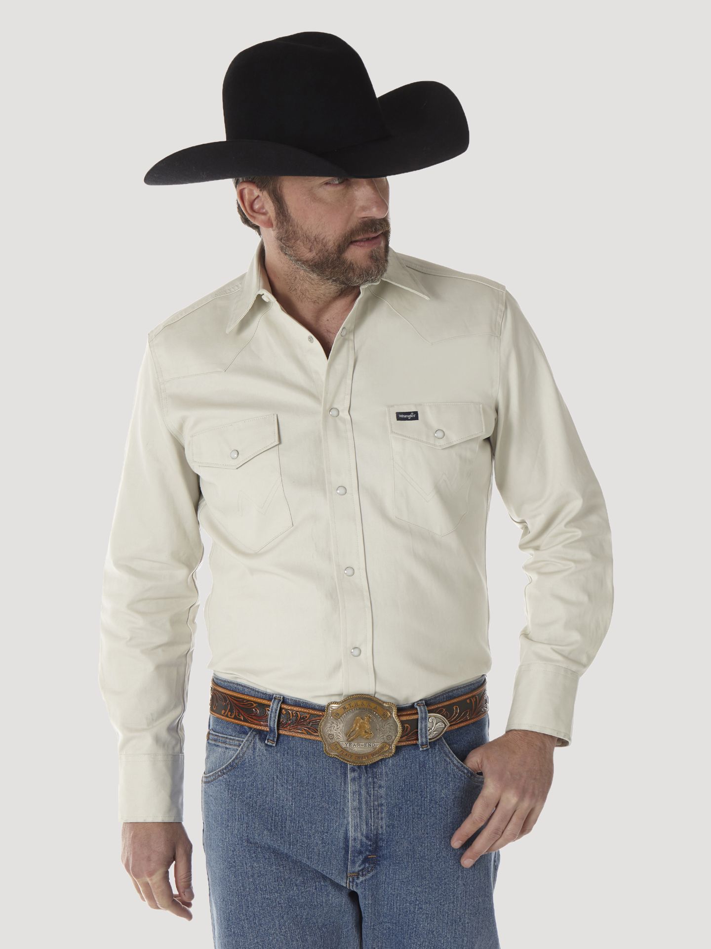 Picture of Wrangler MS71319 Mens Authentic Cowboy Cut® Work Shirt
