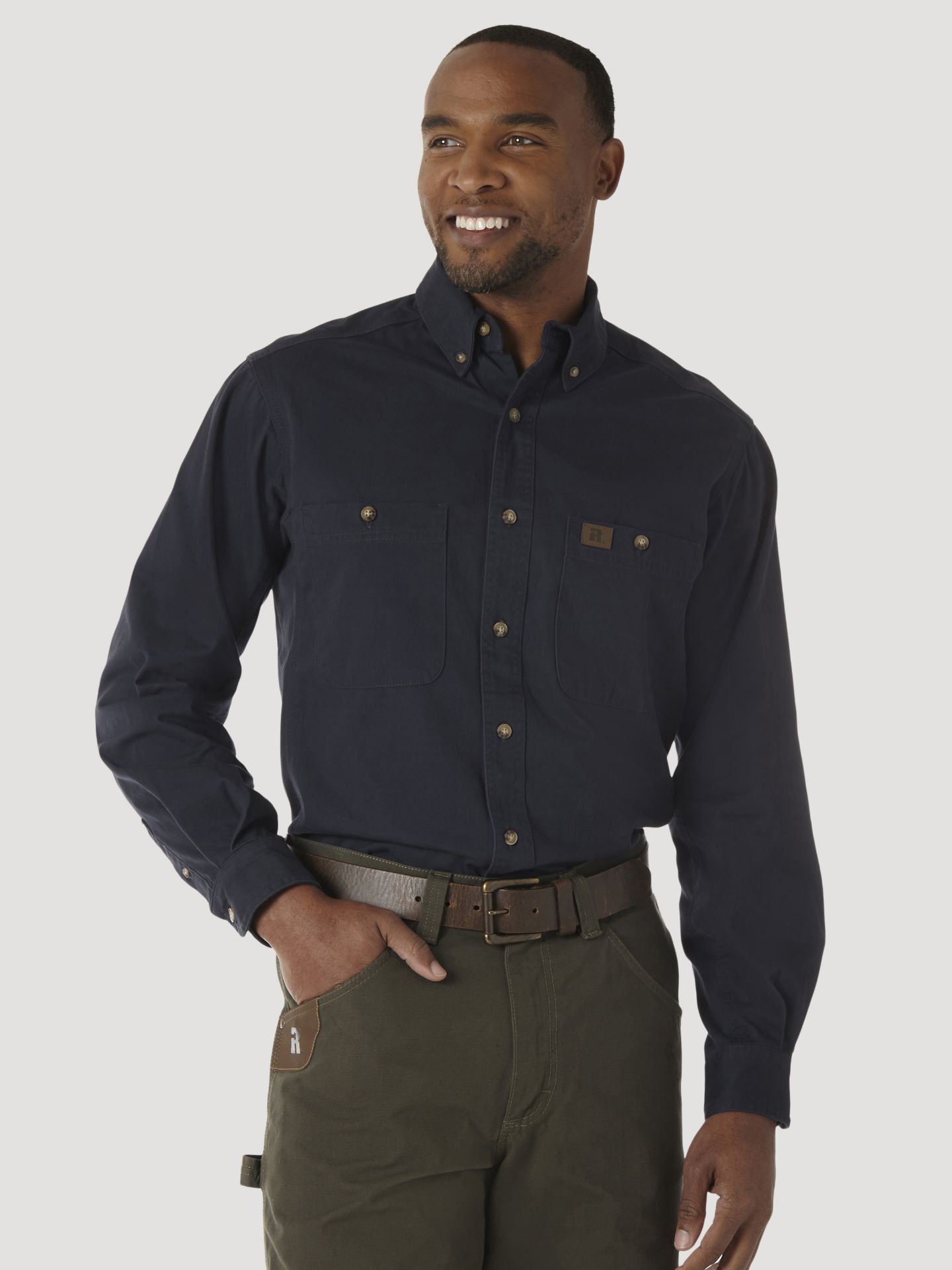 Picture of Wrangler 3W501 Wrangler RIGGS WORKWEAR® Twill Work Shirt