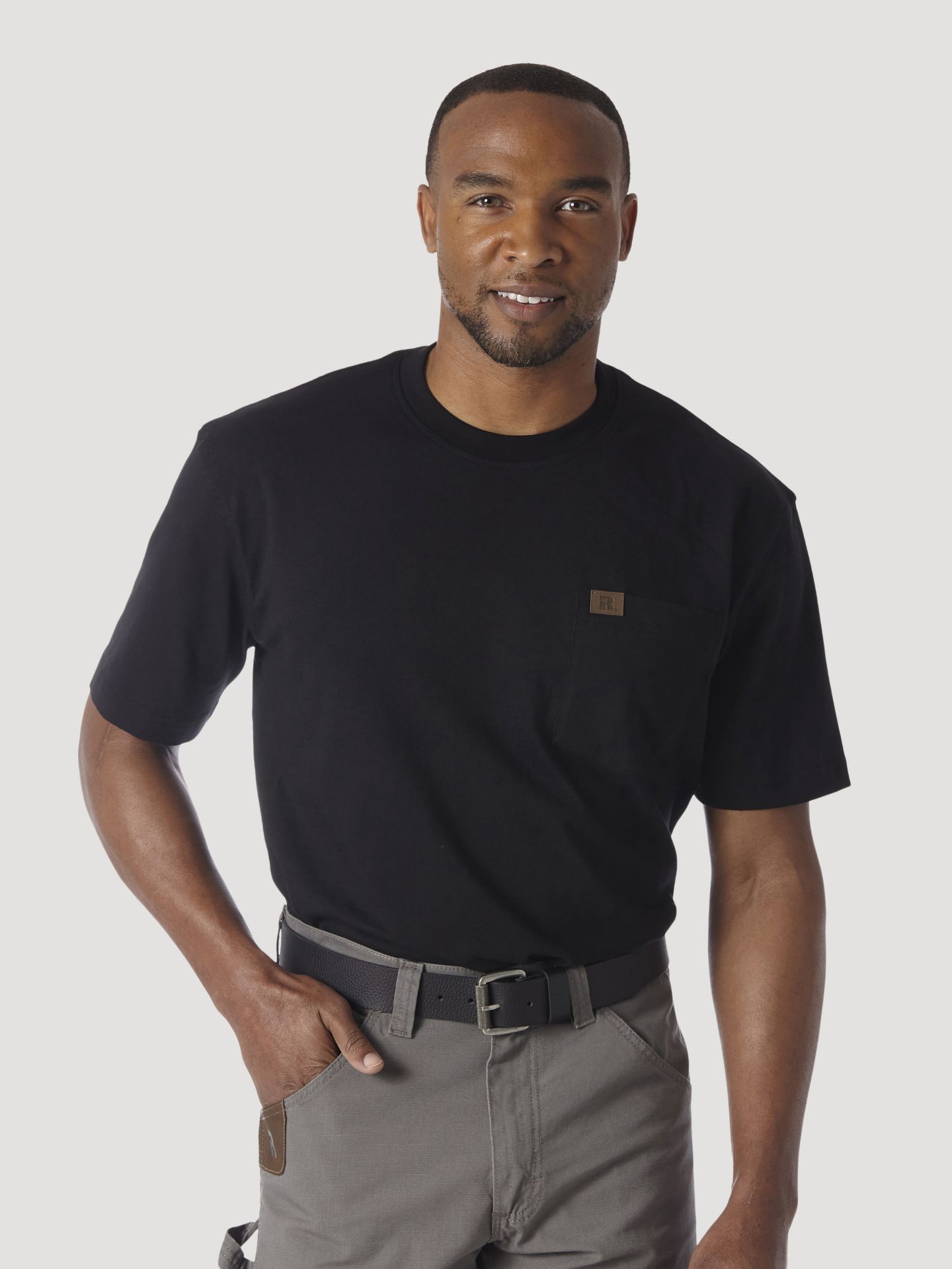 Picture of Wrangler 3W700 Wrangler RIGGS WORKWEAR® Short Sleeve Pocket T-Shirt