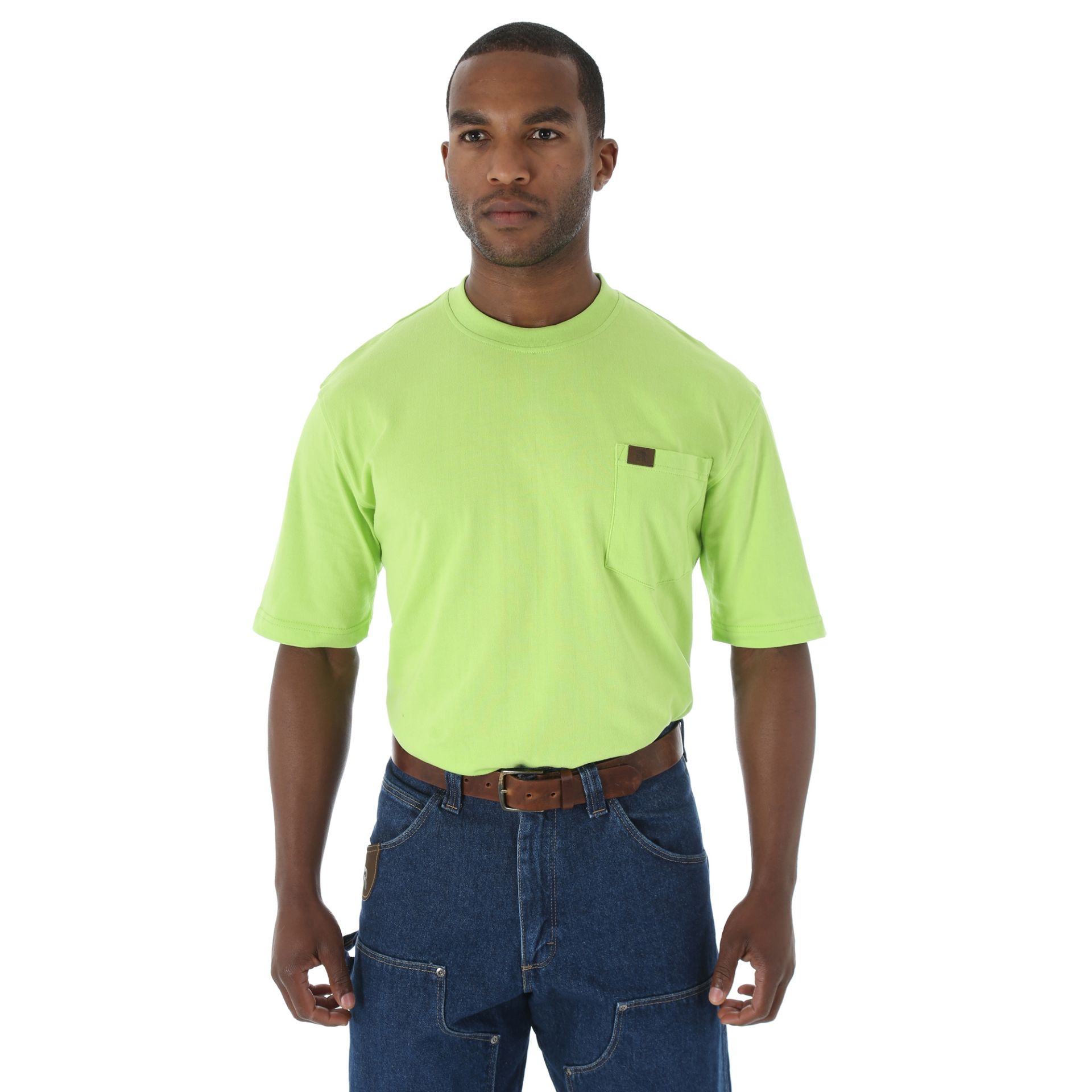 Picture of Wrangler 3W700 Wrangler RIGGS WORKWEAR® Short Sleeve Pocket T-Shirt