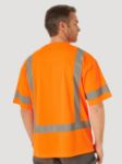 Picture of Wrangler 3W721 Riggs Workwear® High Visibilty Short Sleeve T-Shirt