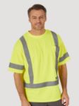 Picture of Wrangler 3W721 Riggs Workwear® High Visibilty Short Sleeve T-Shirt