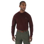 Picture of Wrangler 3W750 Wrangler RIGGS WORKWEAR® Long Sleeve Henley