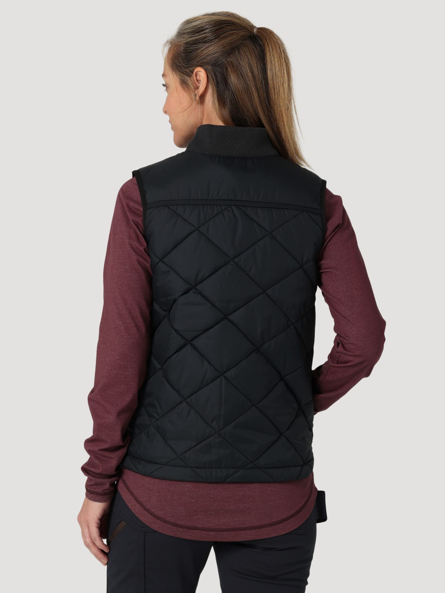 Picture of Wrangler 112318478 Riggs Workwear® Womens Puffer Vest