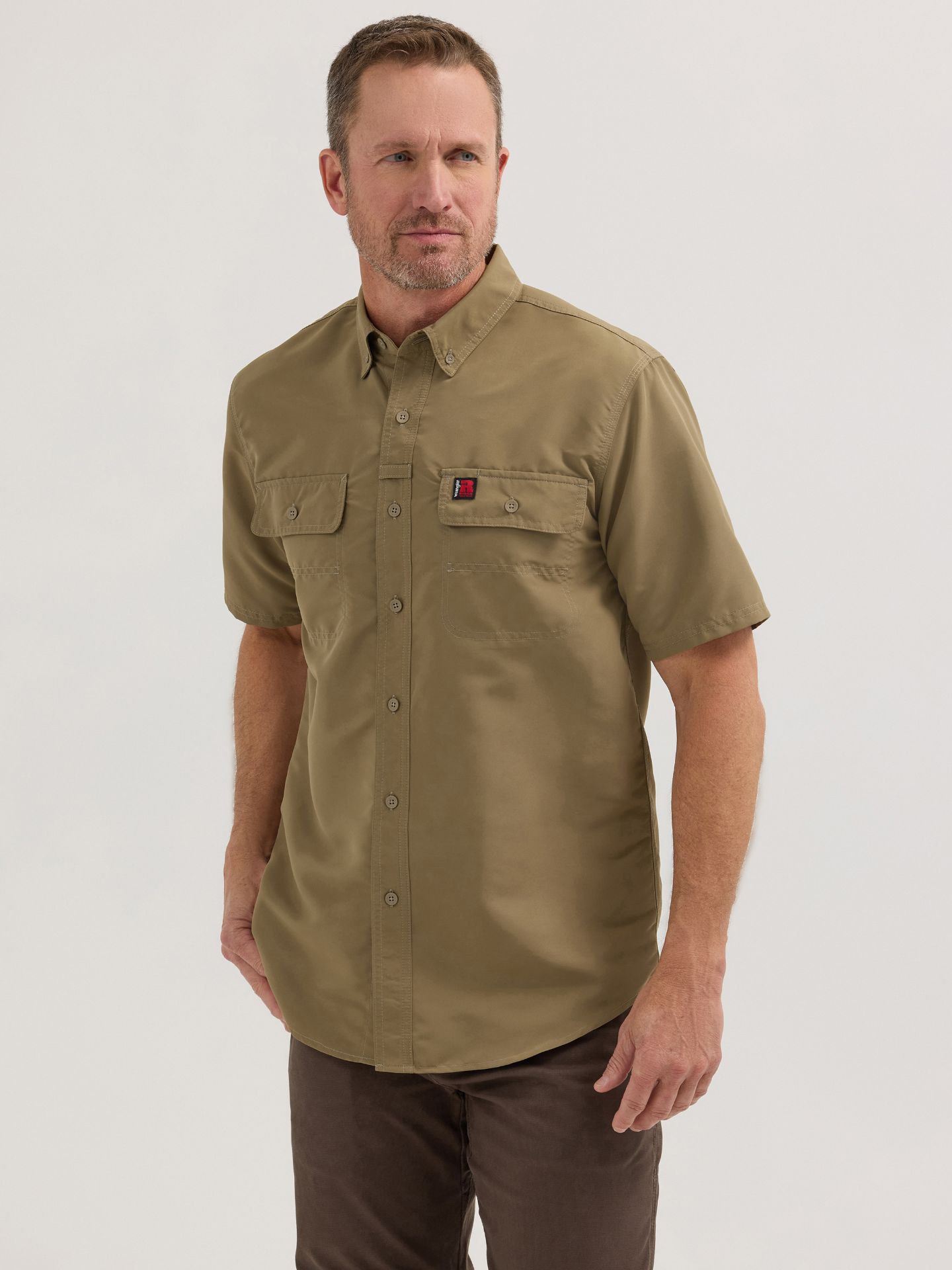 Picture of Wrangler 112325420 Riggs Workwear® Lightweight Vented Workshirt
