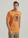 Picture of Wrangler 112336708 RIGGS WORKWEAR Relaxed Short Sleeve T-Shirt with Logo Graphic
