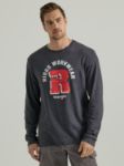 Picture of Wrangler 112336714 RIGGS WORKWEAR Relaxed Long Sleeve T-Shirt with Wrangler Logo