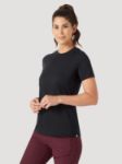 Picture of Wrangler LAK17 ATG -x- Womens Short Sleeve Crewneck Tee